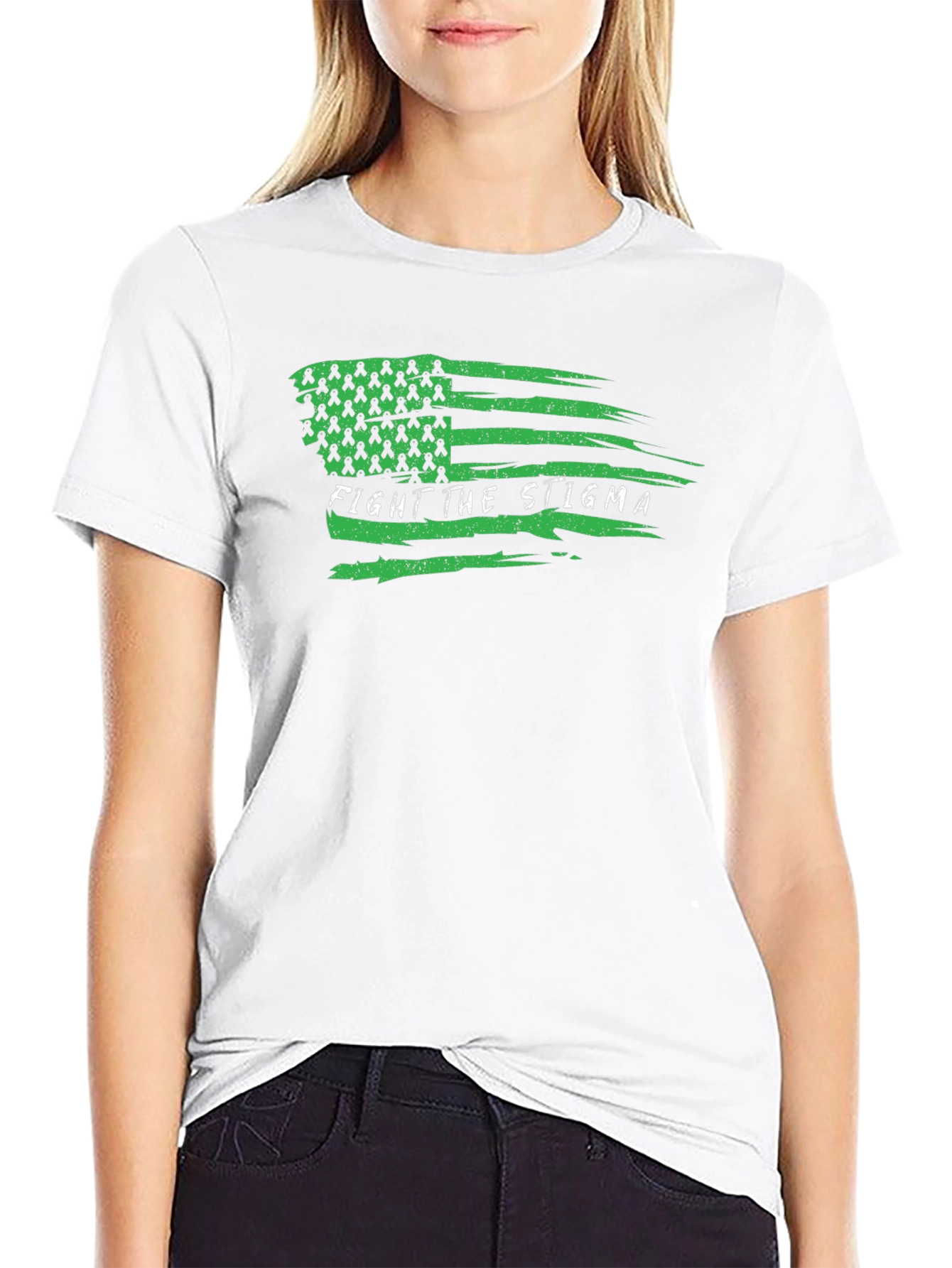 Fight the Stigma Mental Health Awareness T-Shirt