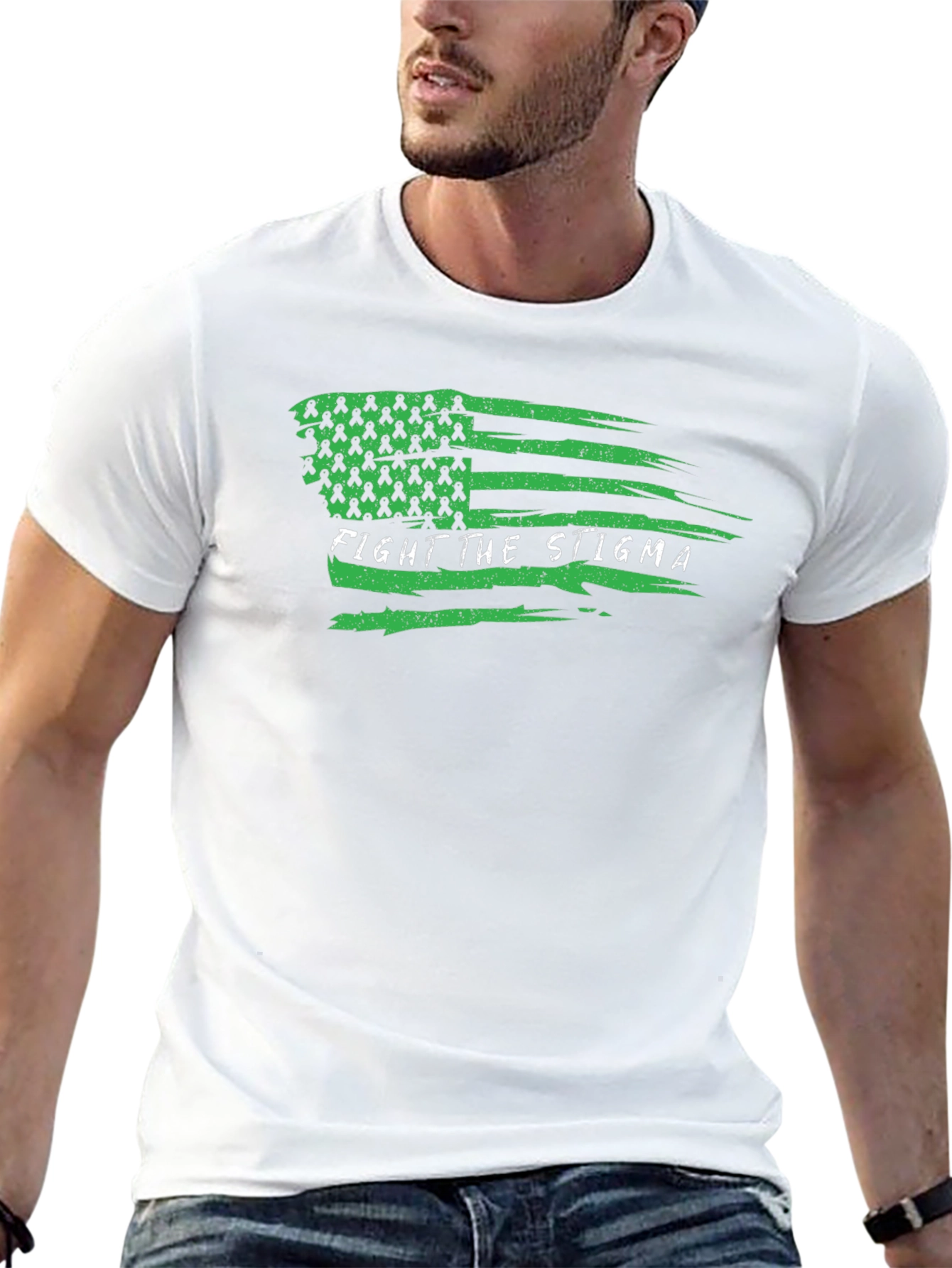 Fight the Stigma Mental Health Awareness T-Shirt