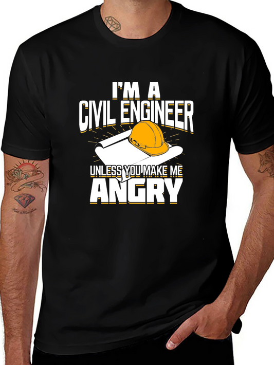 Civil Engineer T-Shirt - Funny Profession Tee