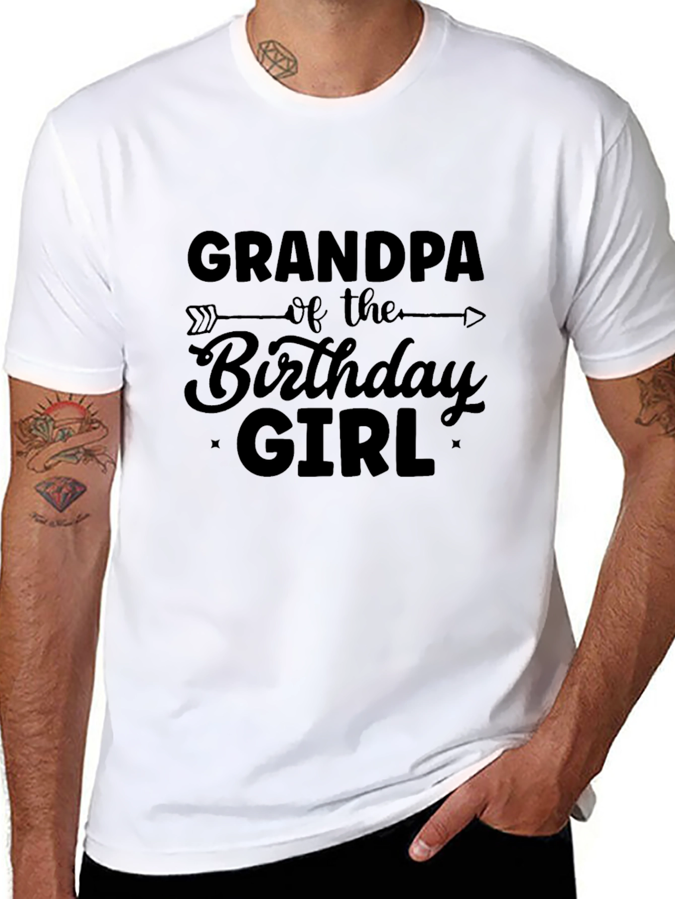 Grandpa of the Birthday Girl T-Shirt