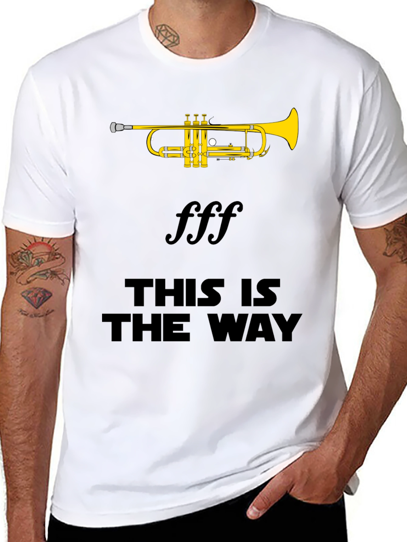 Trumpet Players Tee: This Is The Way Music Shirt