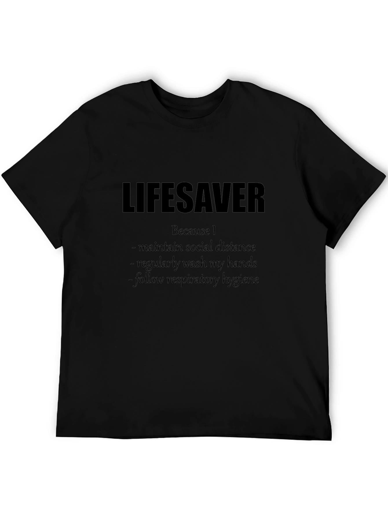 Lifesaver Social Distancing Graphic Tee