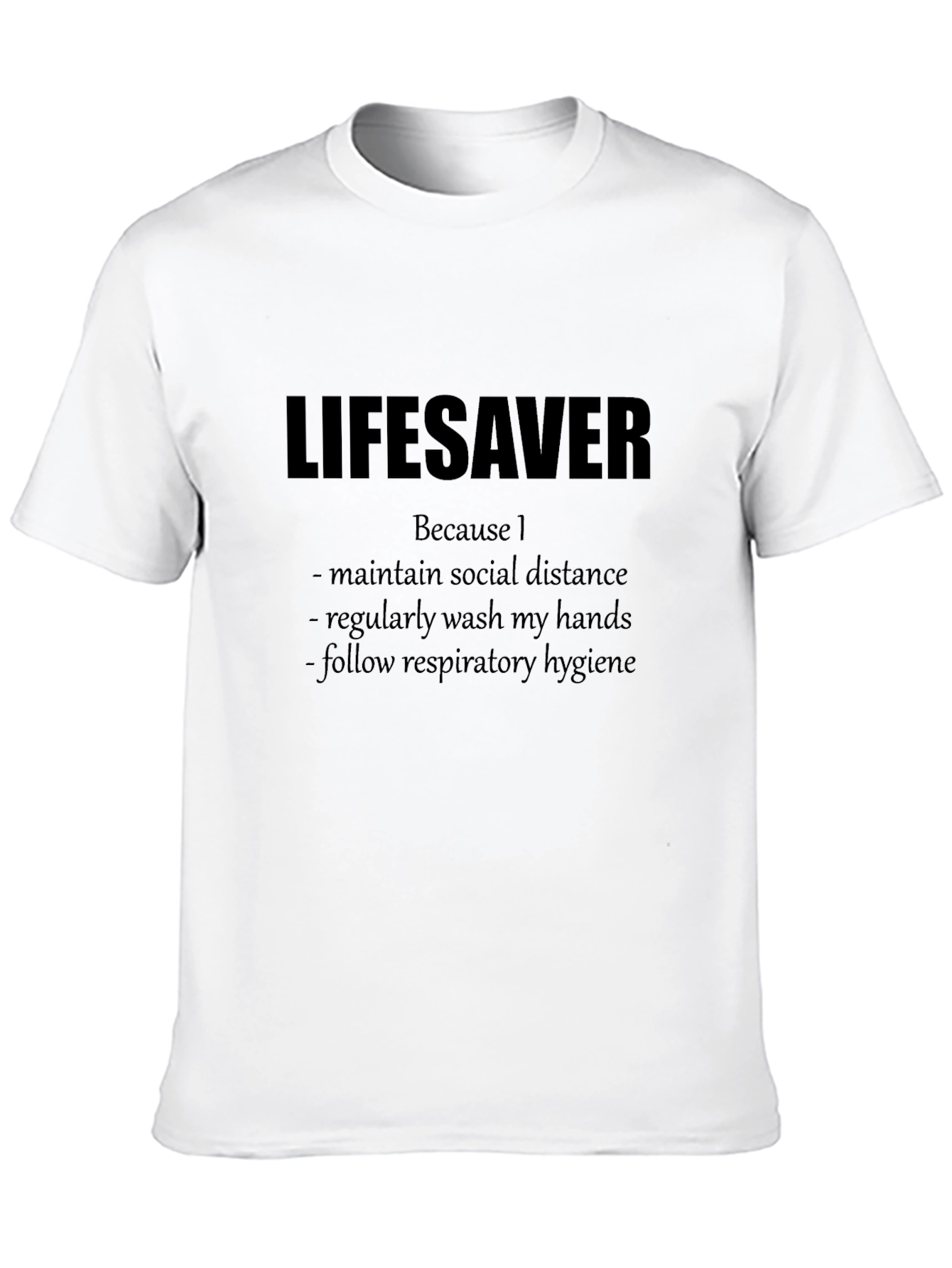 Lifesaver Social Distancing Graphic Tee