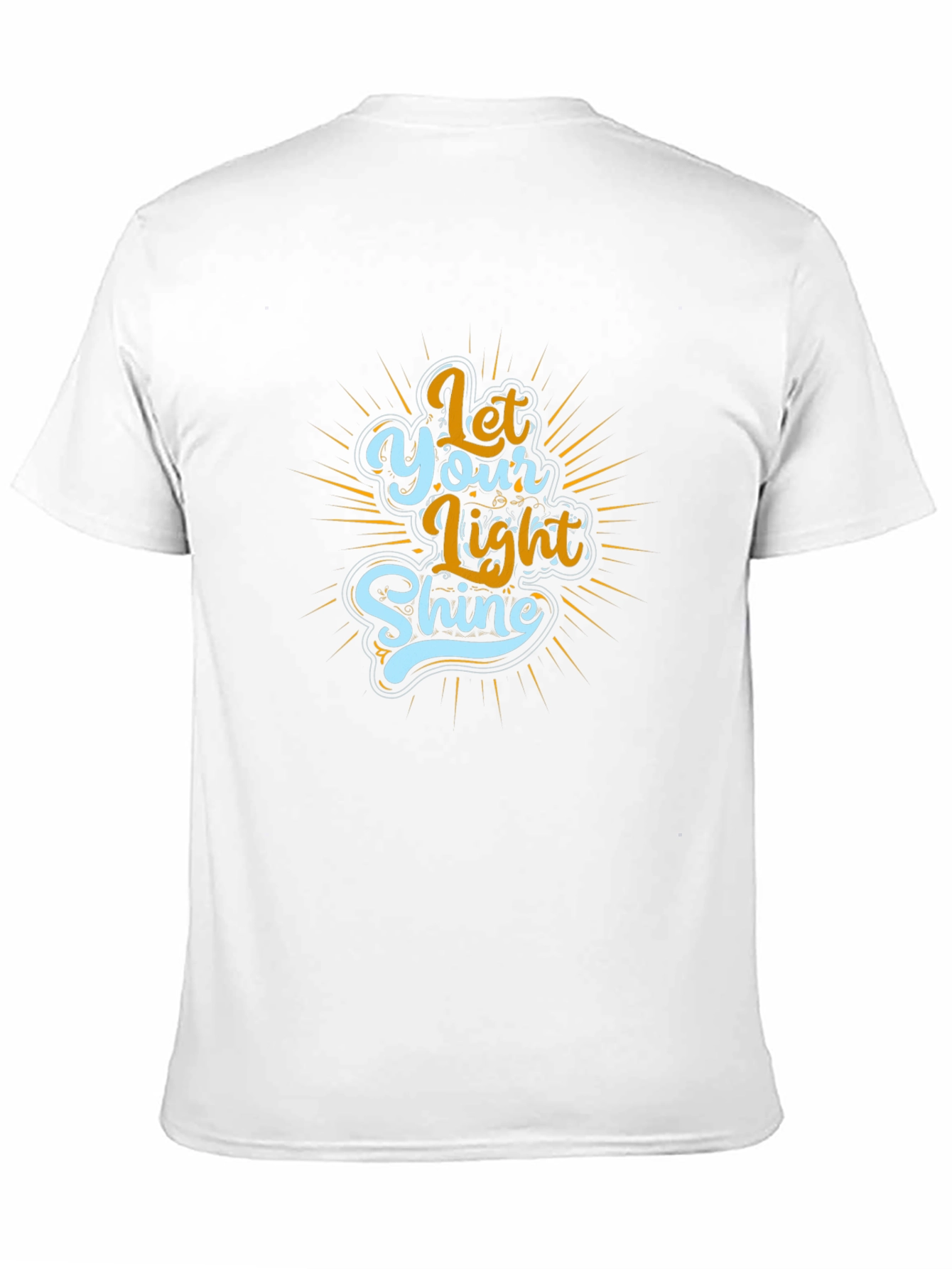 Let Your Light Shine Black T-Shirt
