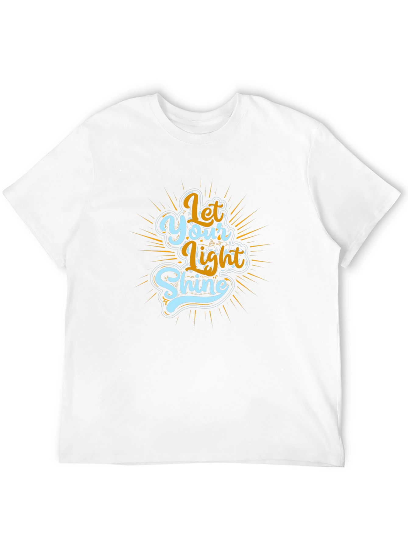 Let Your Light Shine Black T-Shirt