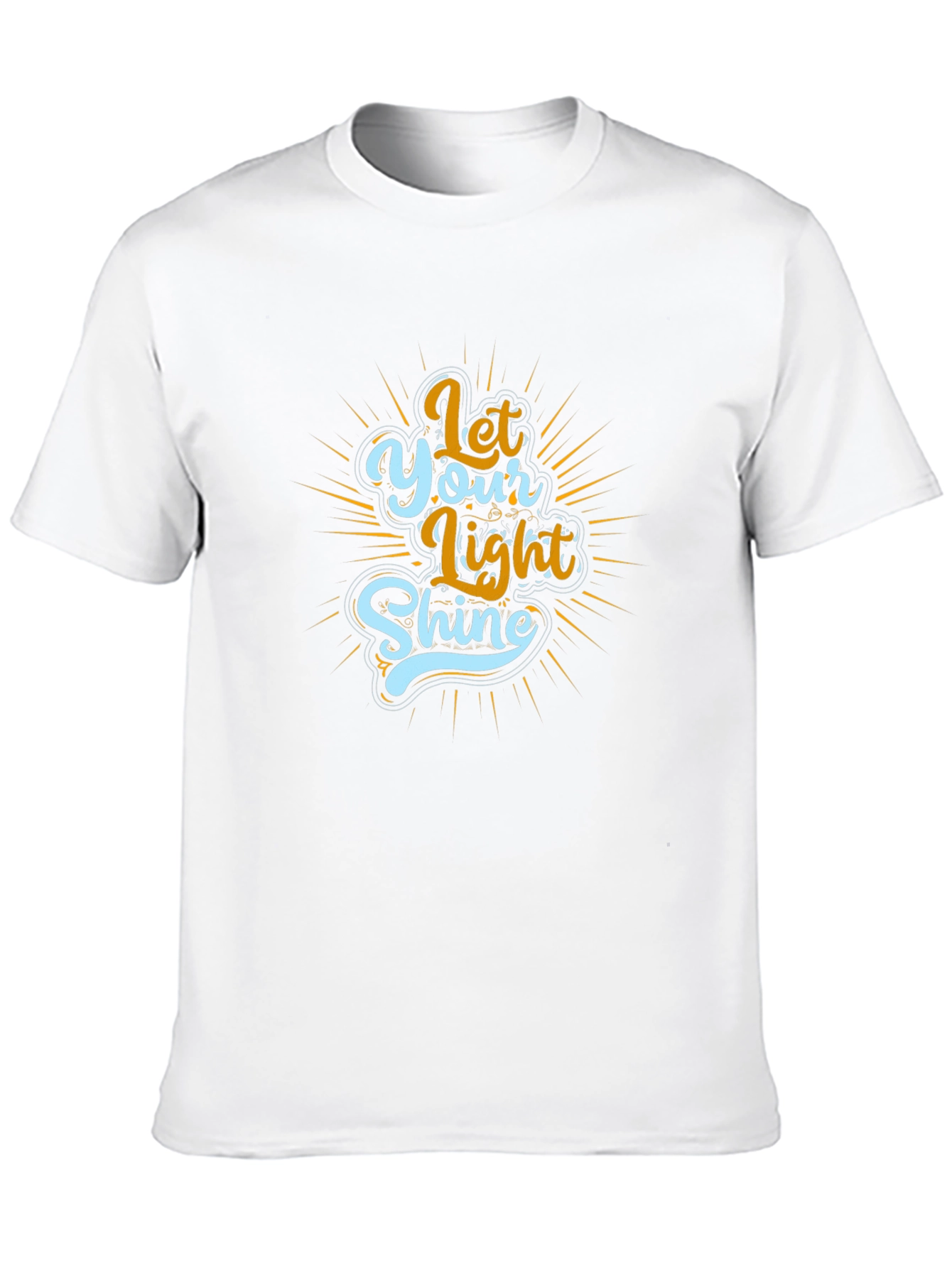 Let Your Light Shine Black T-Shirt