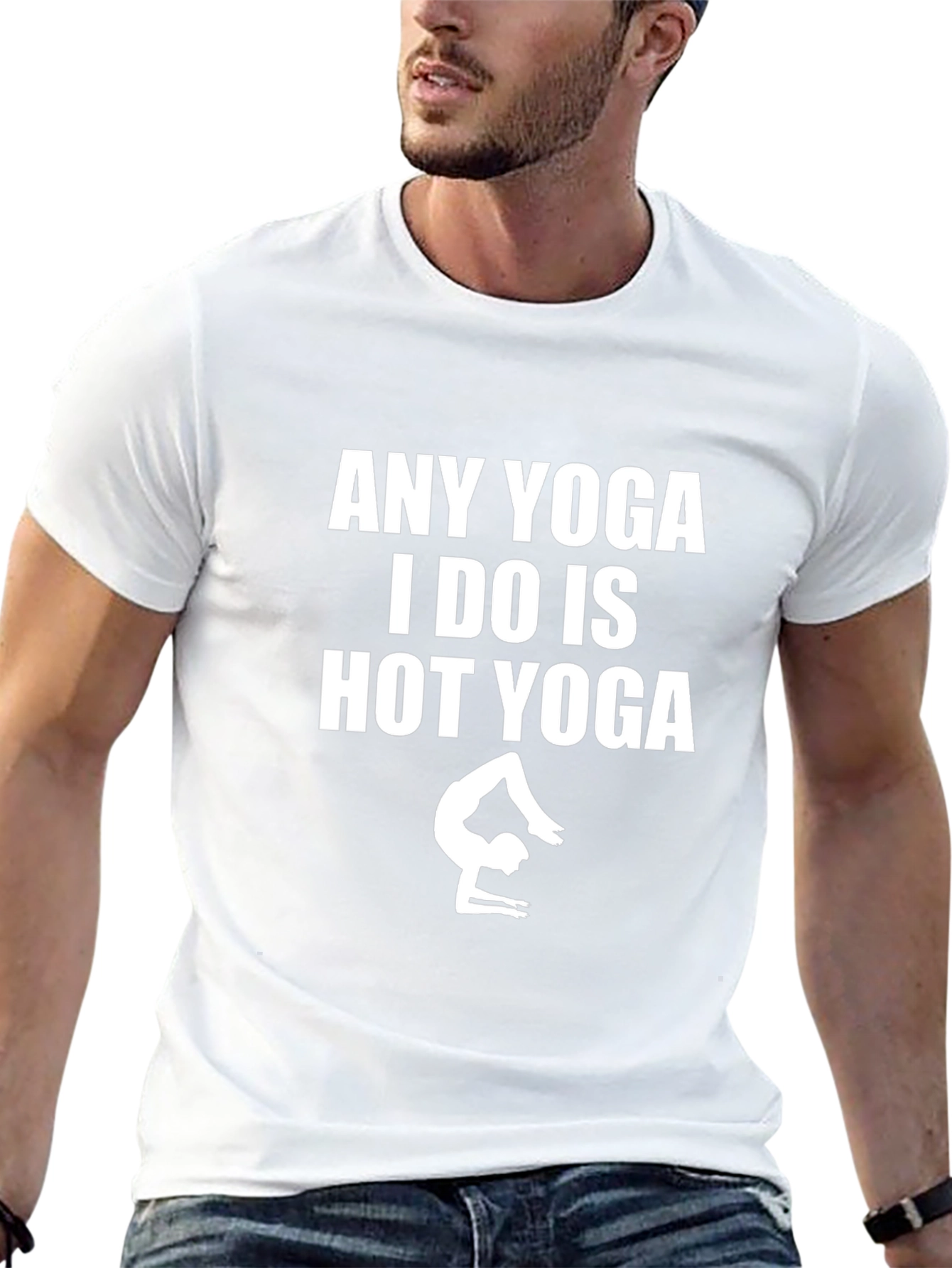 Hot Yoga Graphic T-Shirt - Unisex Cotton Tee