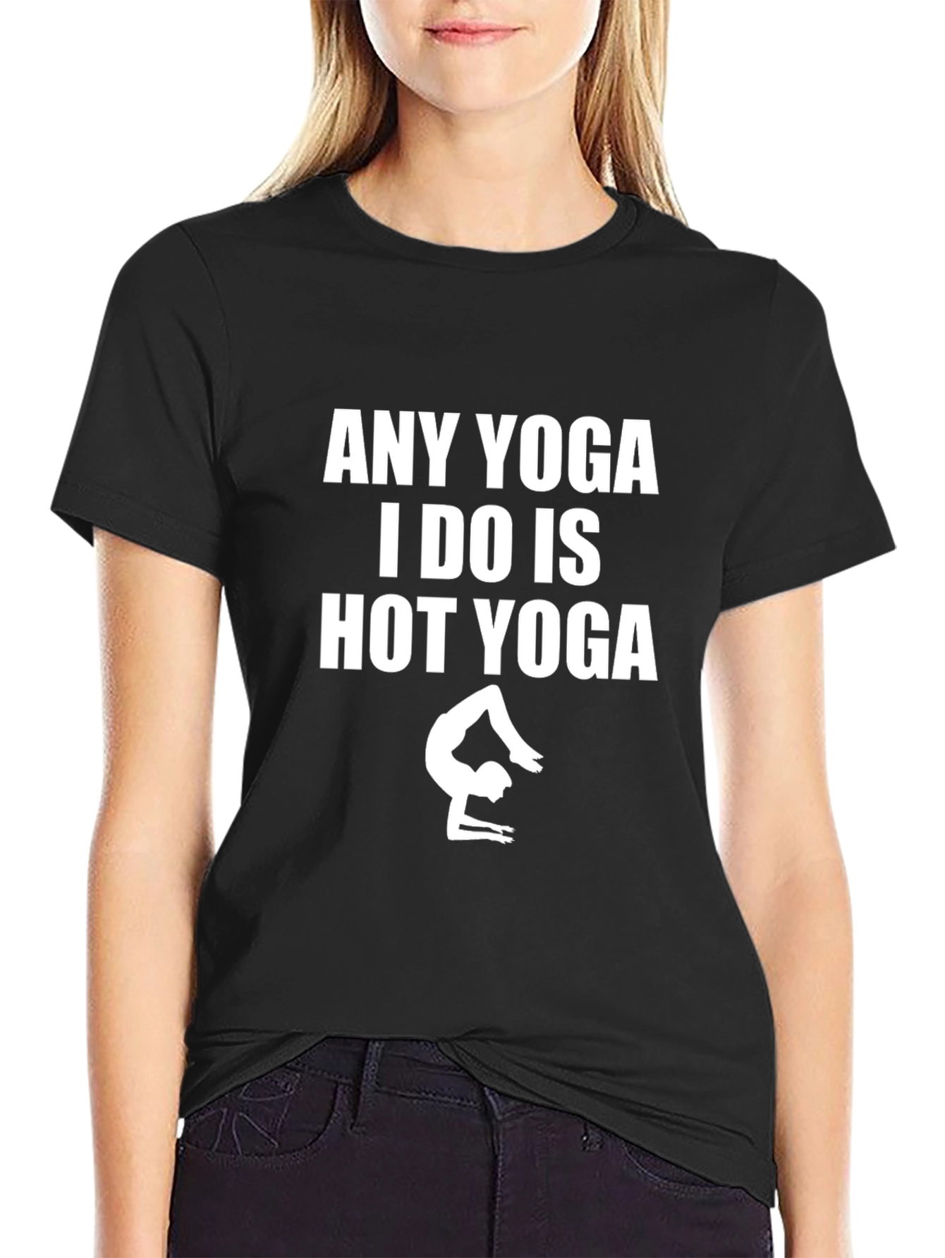 Hot Yoga Graphic T-Shirt - Unisex Cotton Tee