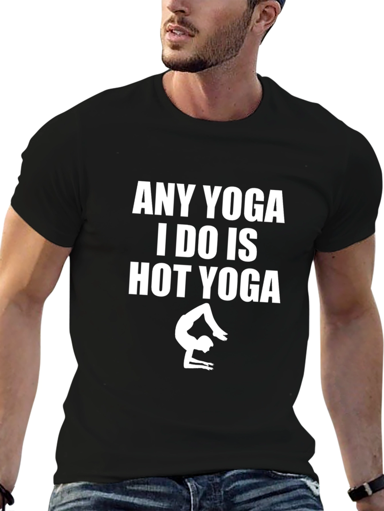 Hot Yoga Graphic T-Shirt - Unisex Cotton Tee