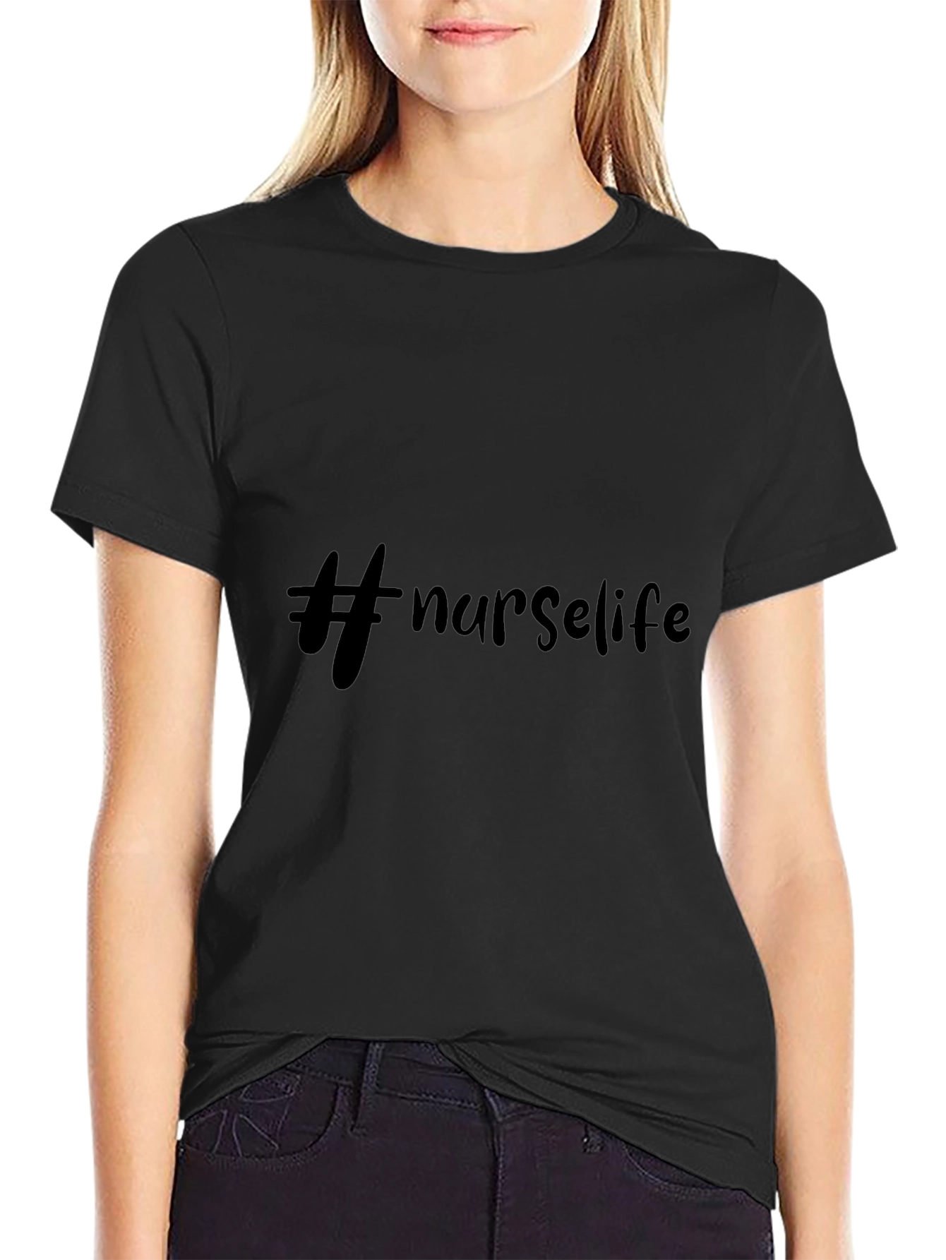 #Nurselife Graphic Tee - Comfortable & Stylish