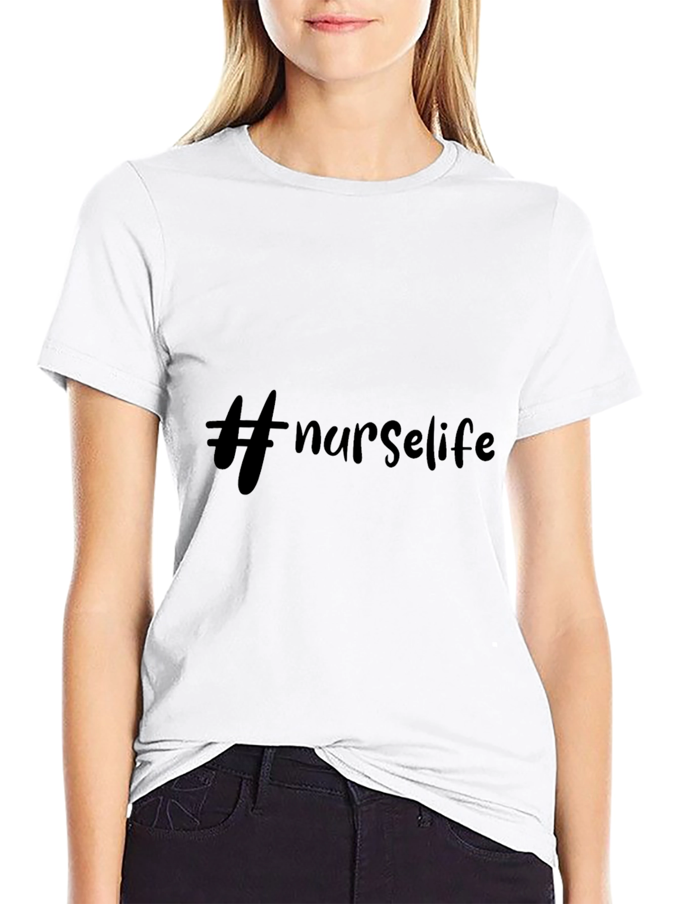 #Nurselife Graphic Tee - Comfortable & Stylish