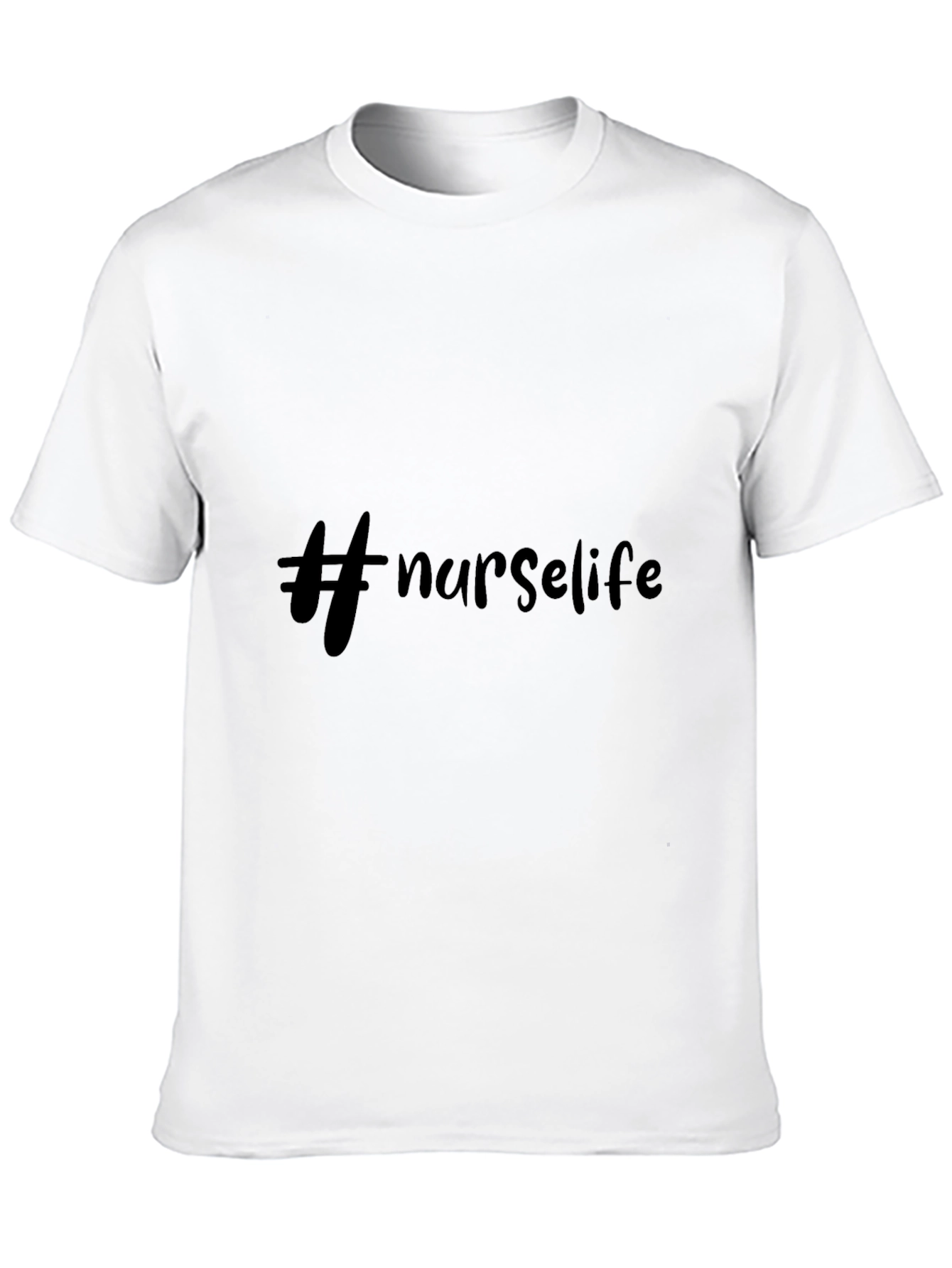 #Nurselife Graphic Tee - Comfortable & Stylish