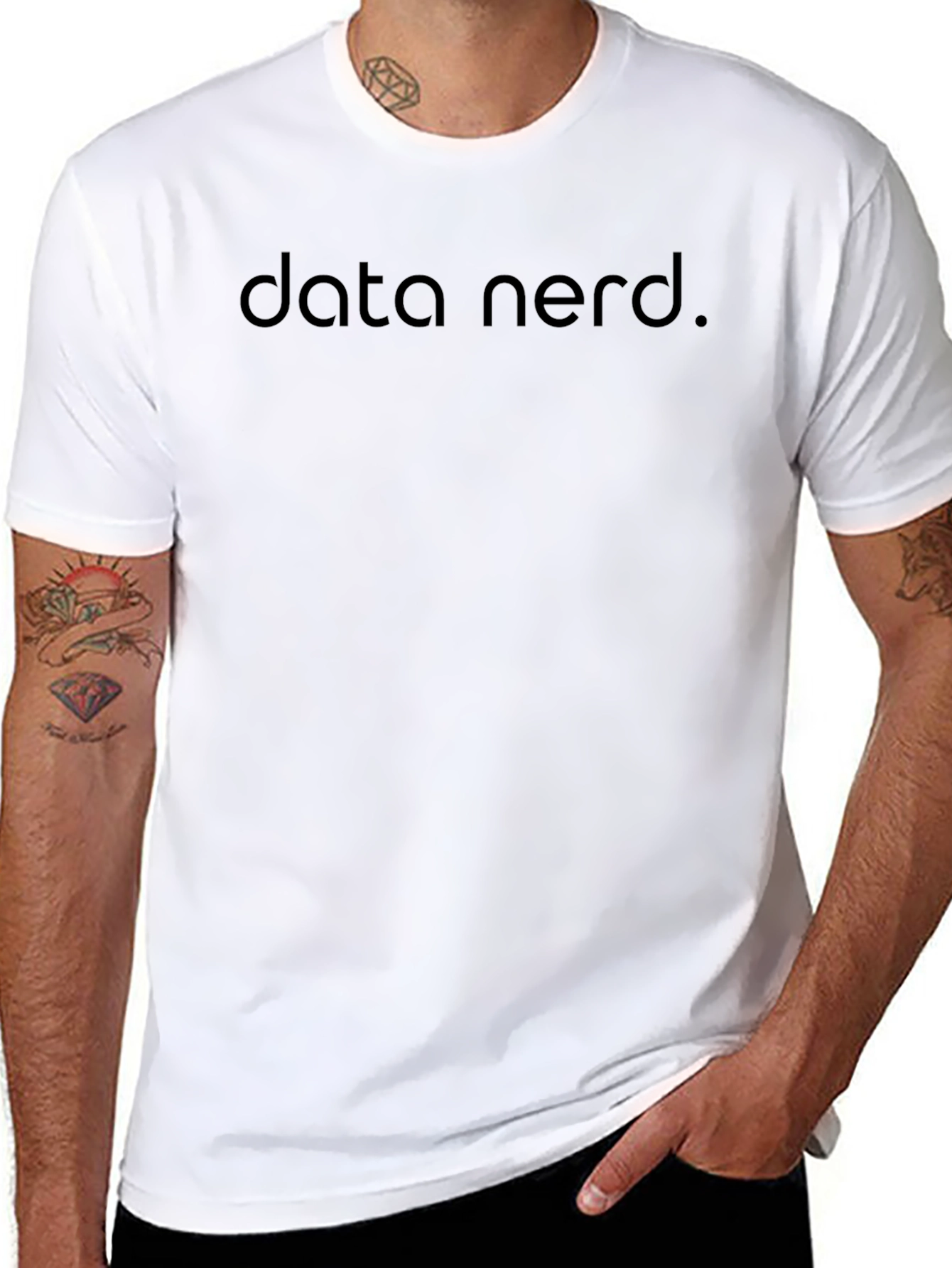 Data Nerd Black T-Shirt
