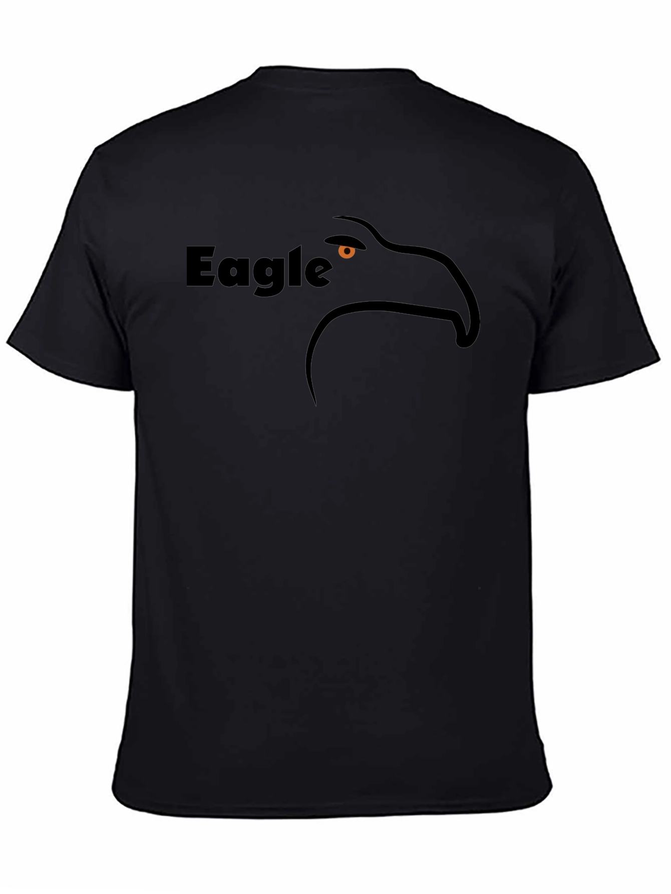 Eagle Graphic Black T-Shirt - Stylish & Comfortable