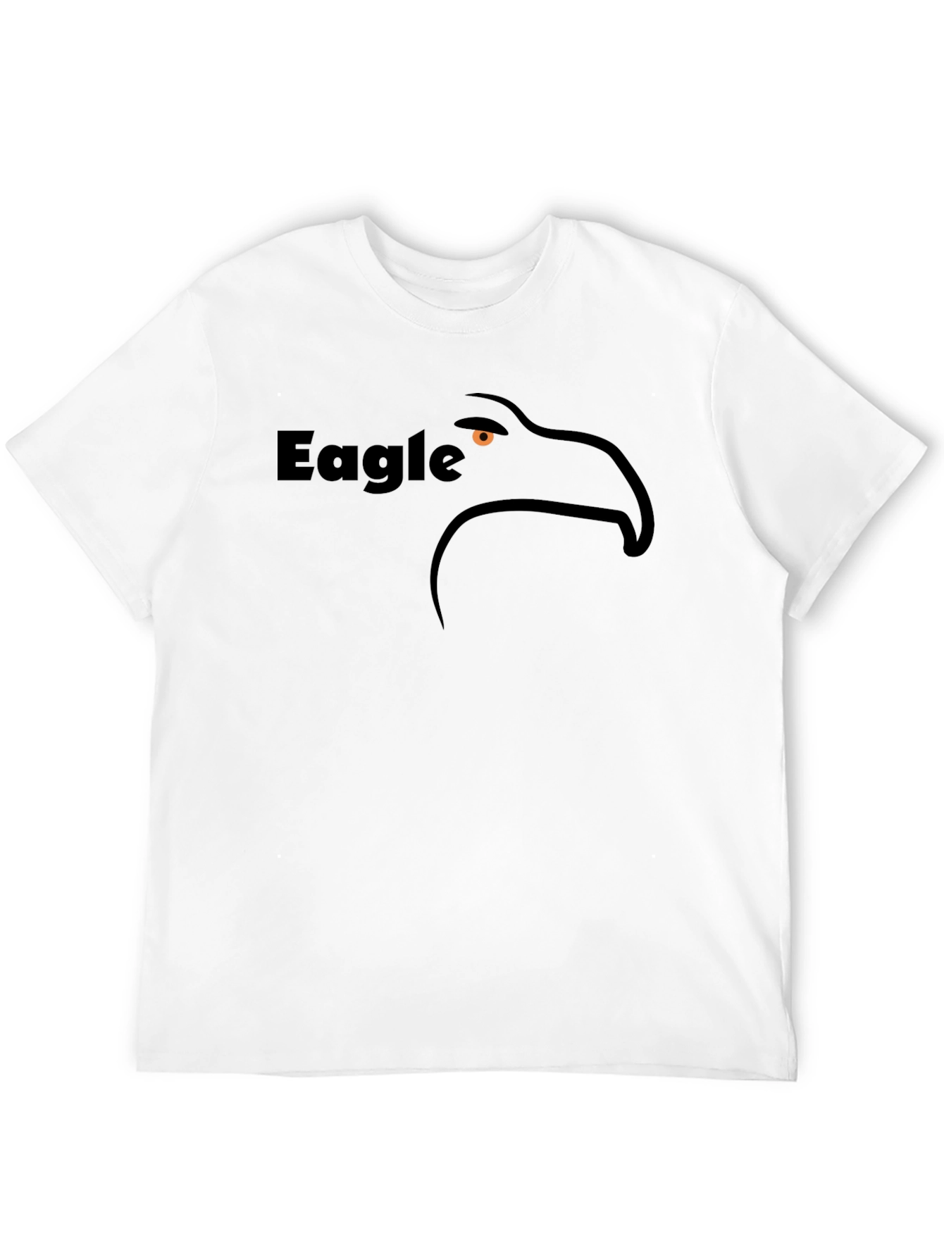 Eagle Graphic Black T-Shirt - Stylish & Comfortable