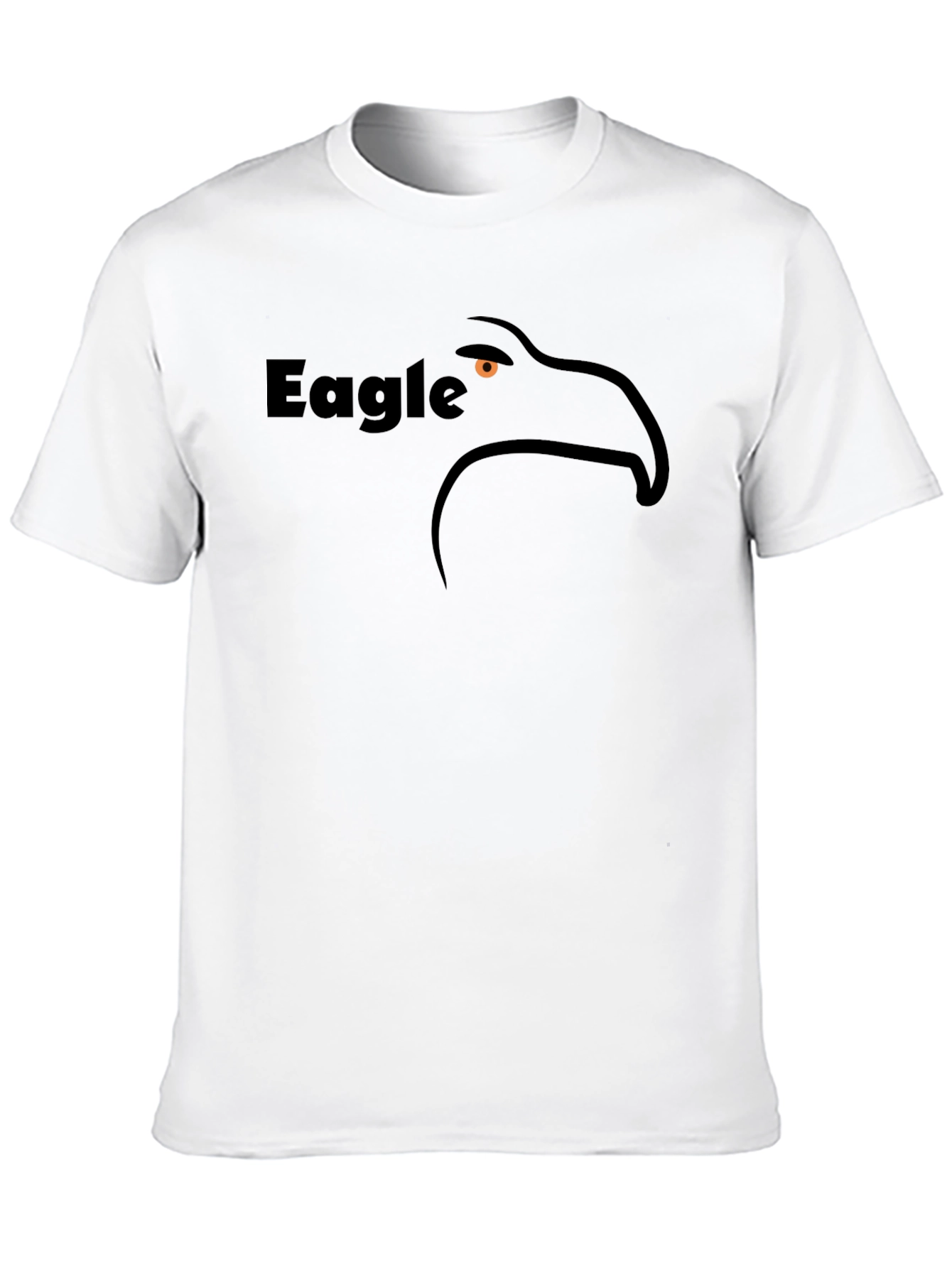 Eagle Graphic Black T-Shirt - Stylish & Comfortable