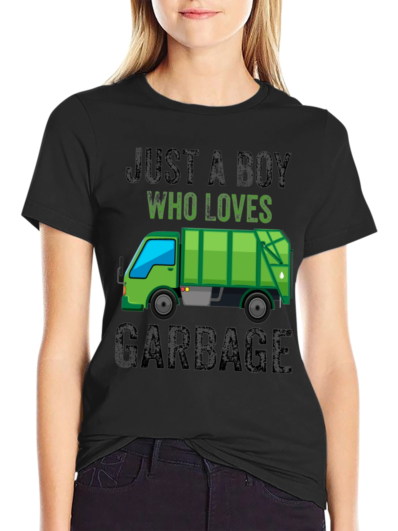 Just A Boy Who Loves Garbage T-Shirt