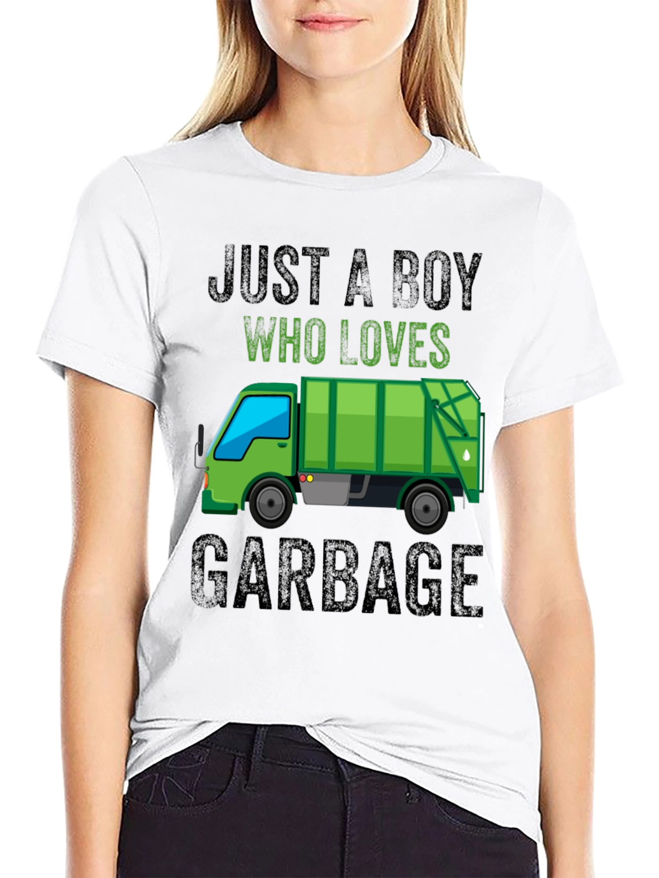 Just A Boy Who Loves Garbage T-Shirt