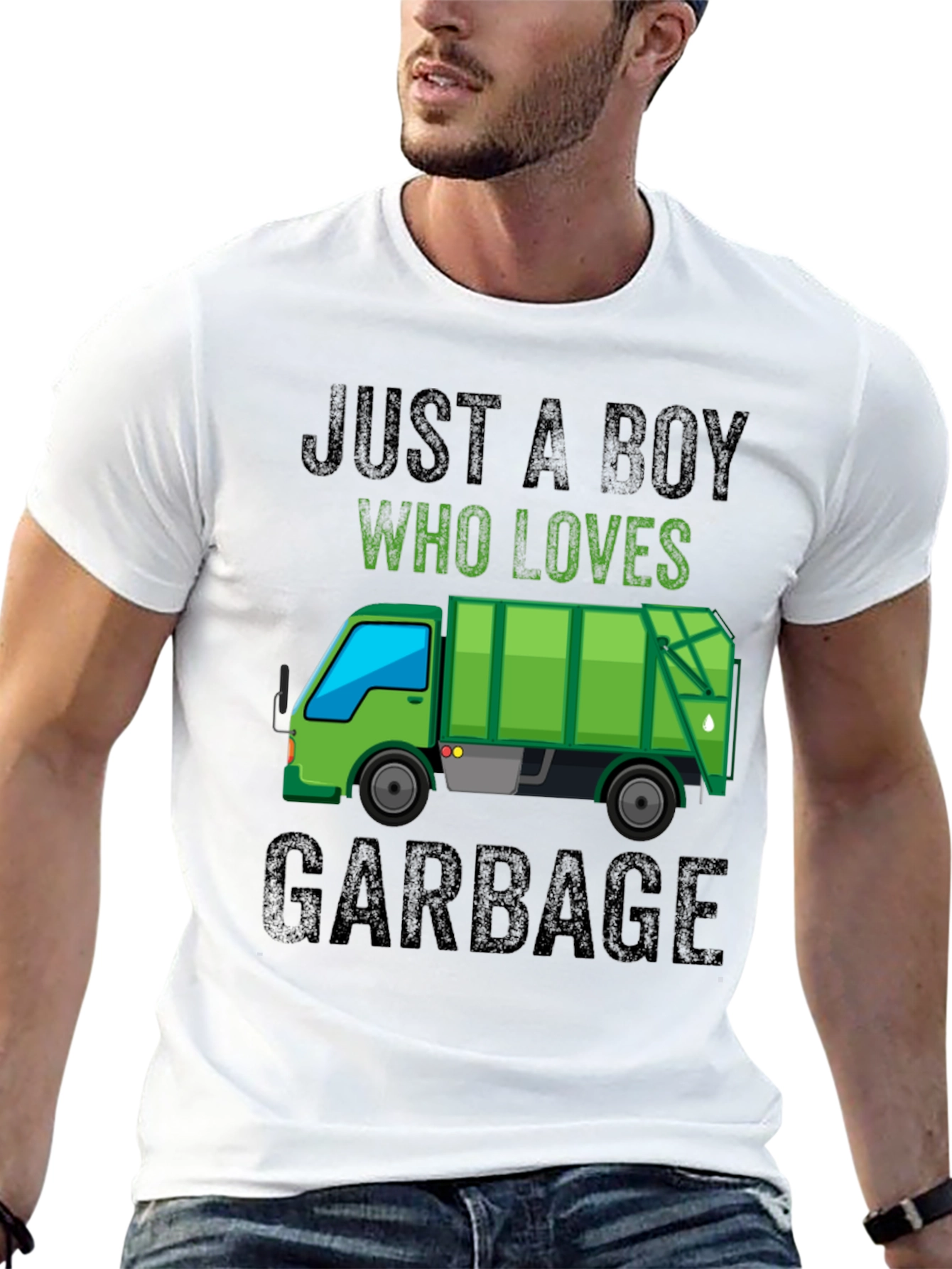 Just A Boy Who Loves Garbage T-Shirt