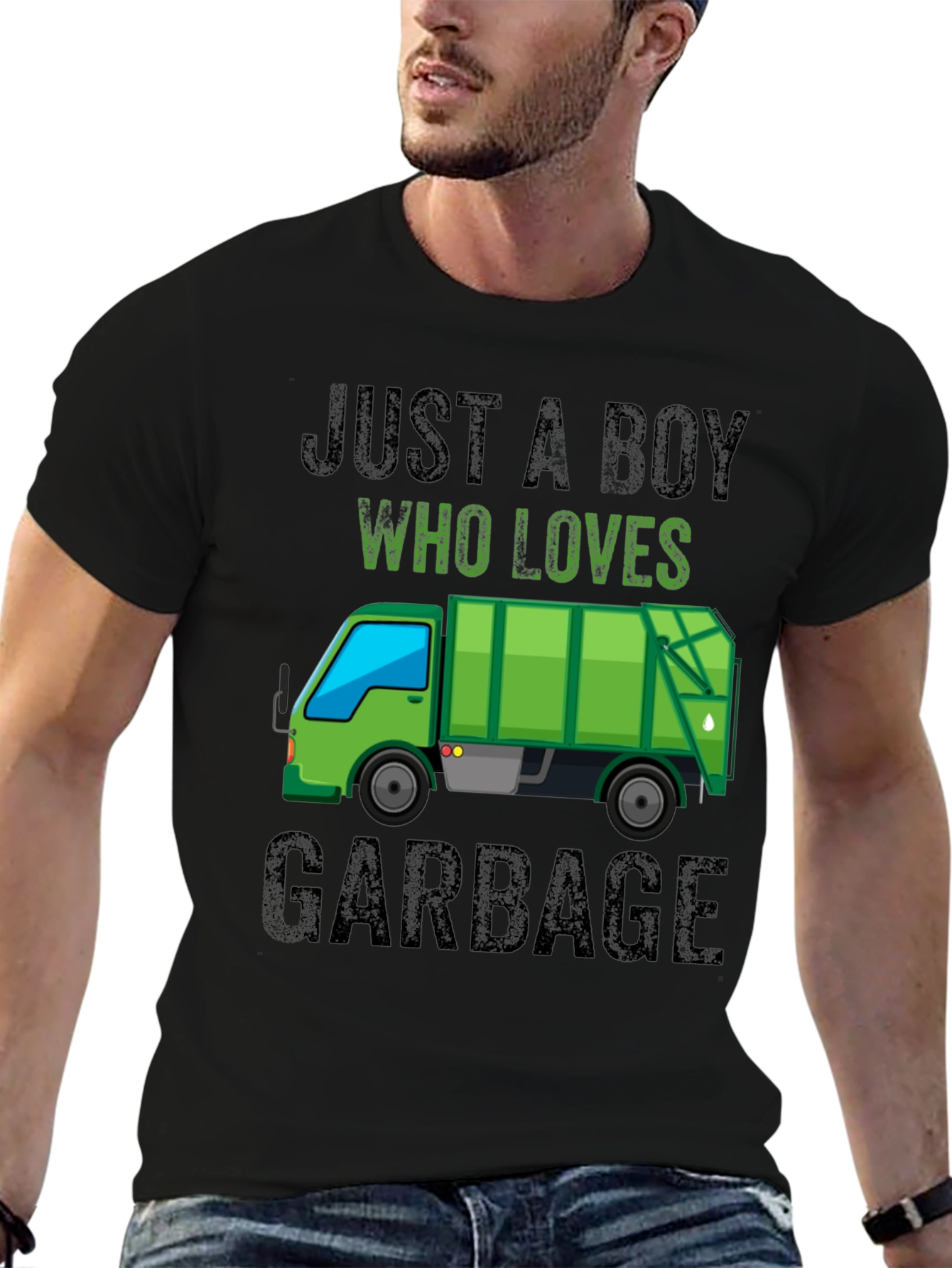 Just A Boy Who Loves Garbage T-Shirt