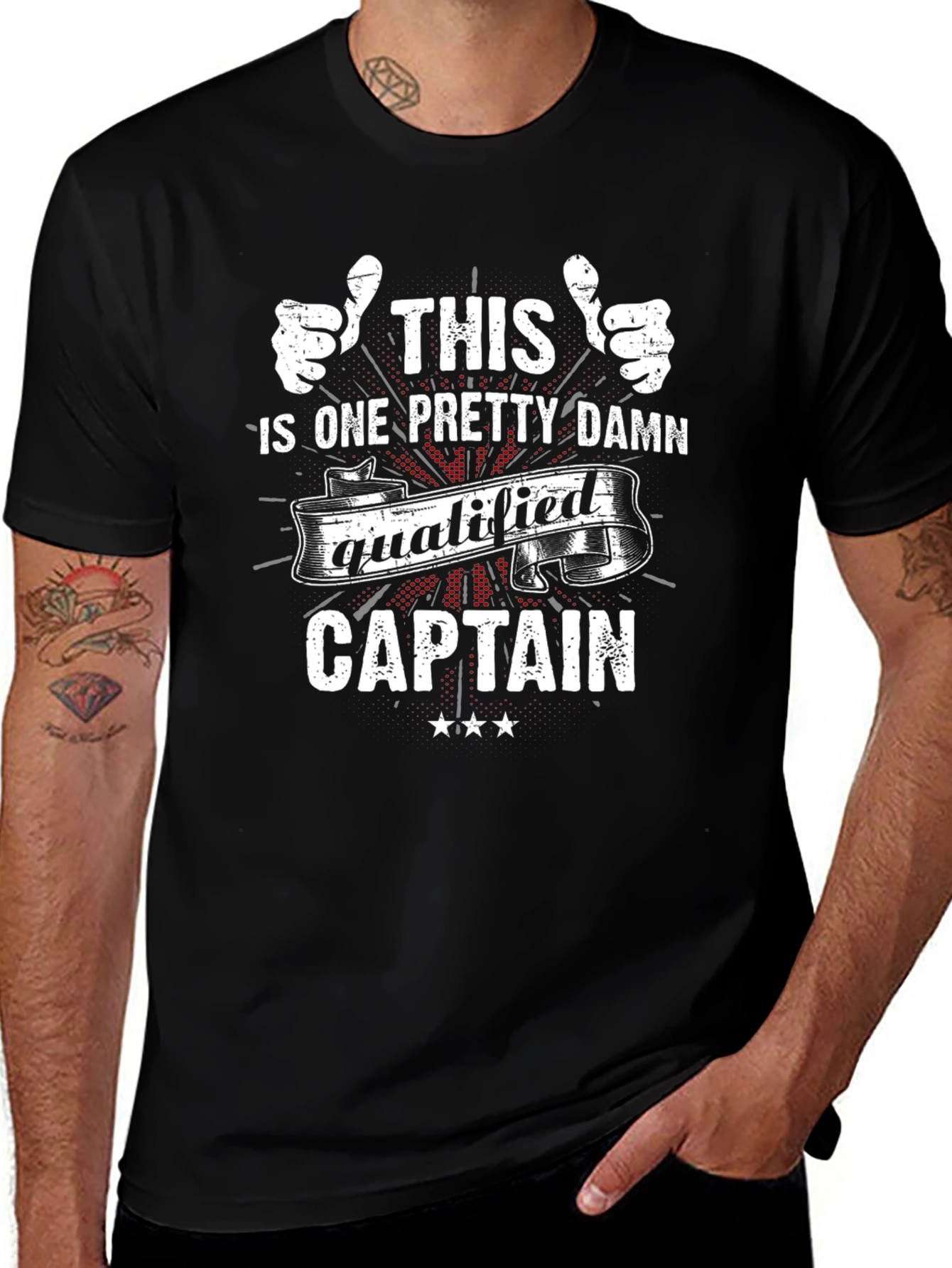 Qualified Captain Graphic T-Shirt