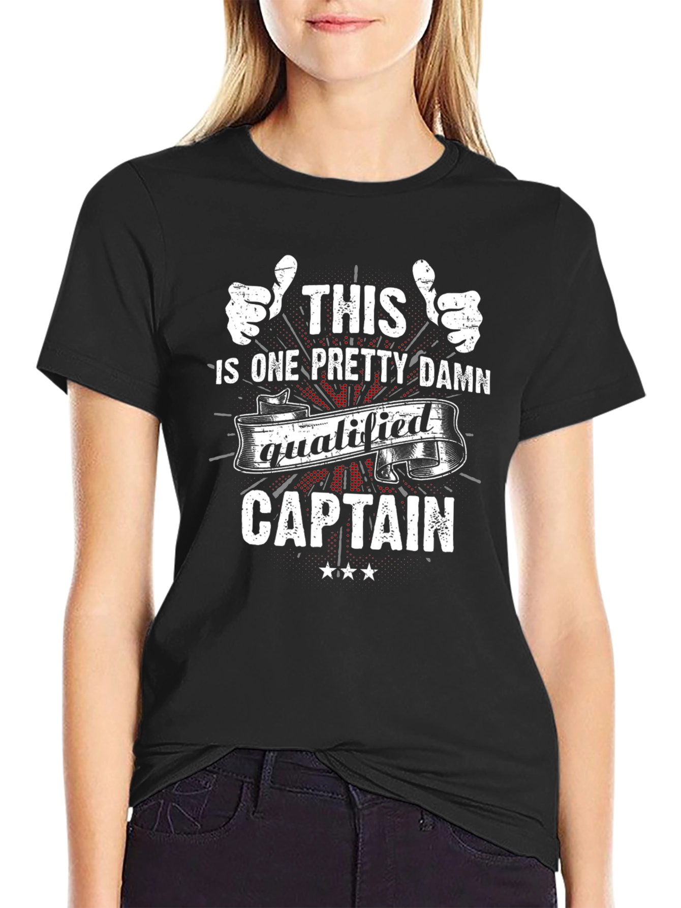 Qualified Captain Graphic T-Shirt