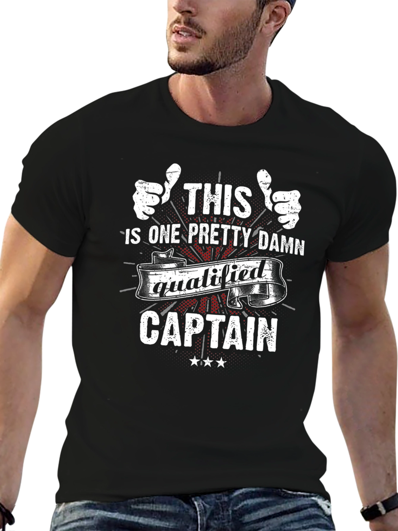 Qualified Captain Graphic T-Shirt