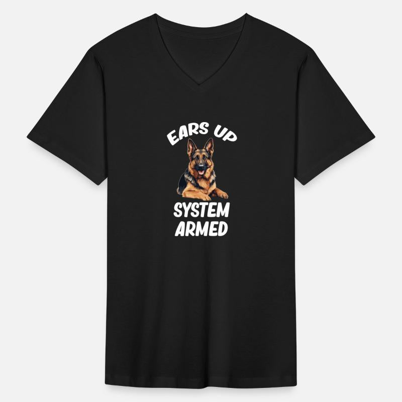 Ears Up System Armed K9 Police Canine Malinois