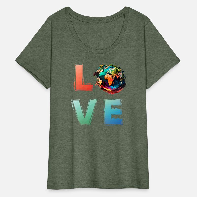 Earth Day LOVE climate-friendly Earth