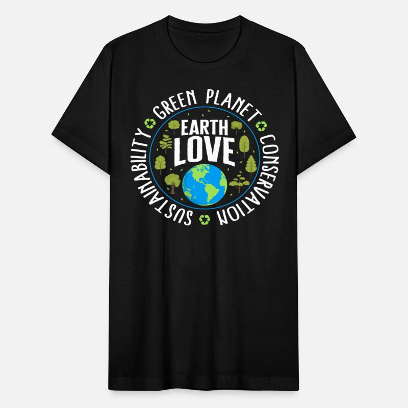 Earth Shirt, Earth Love Sustainability Green