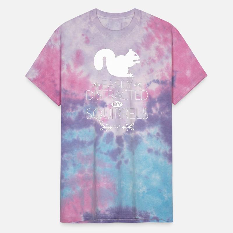 Easily Distracted By Squirrels Lover Funny