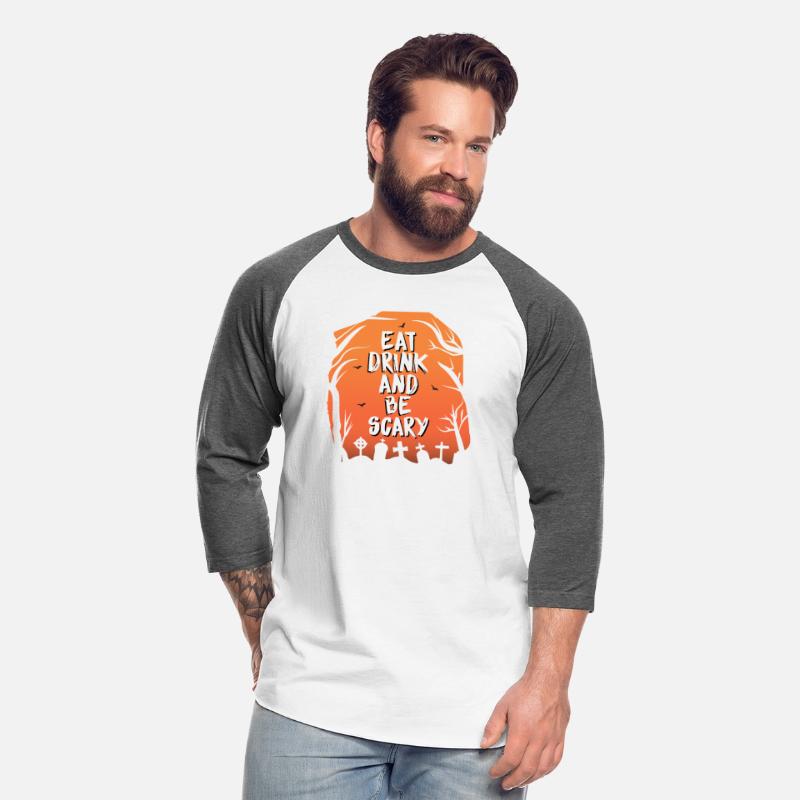 Eat drink and be scary T shirt D
