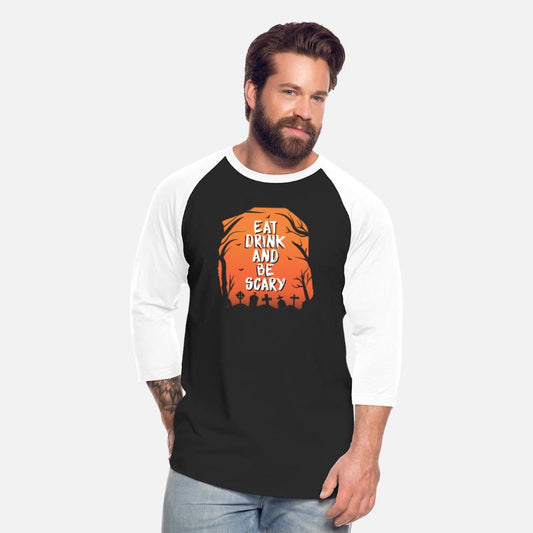 Eat drink and be scary T shirt D