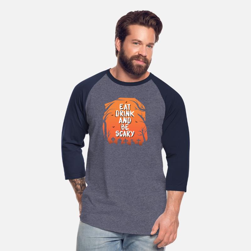 Eat drink and be scary T shirt D