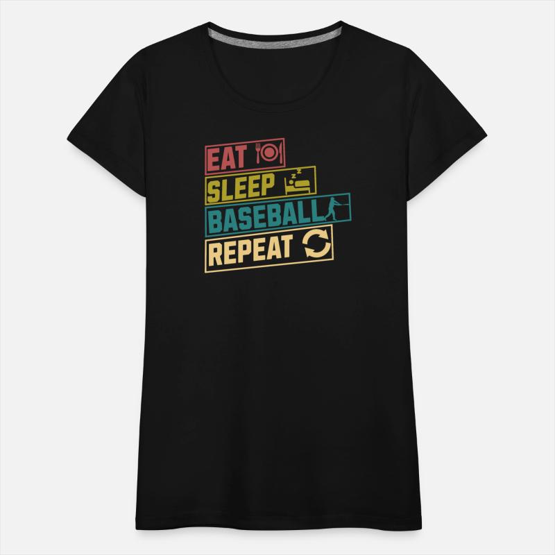 Eat sleep baseball repeat hobby