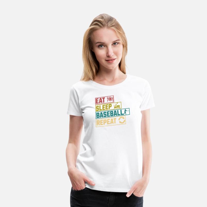 Eat sleep baseball repeat hobby