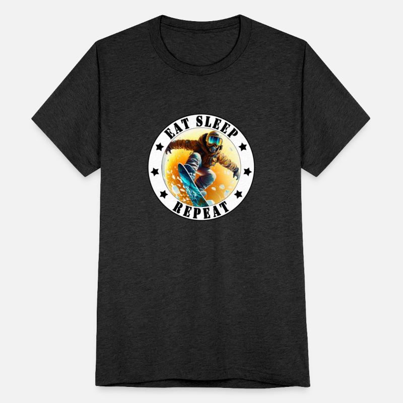 Eat Sleep Snowboard Repeat I Freestyle Snowboarder