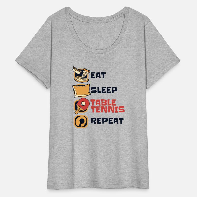Eat Sleep Table Tennis Repeat Balls Table Tennis