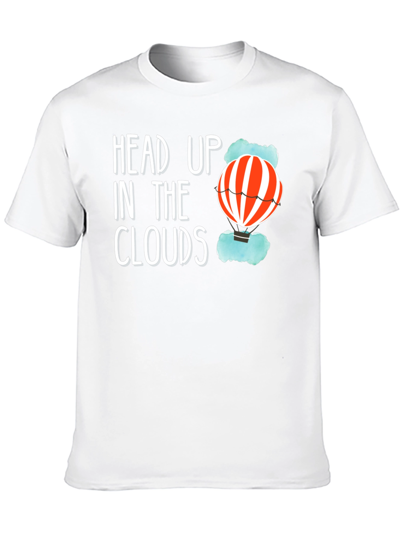 Head Up In The Clouds T-Shirt - Black