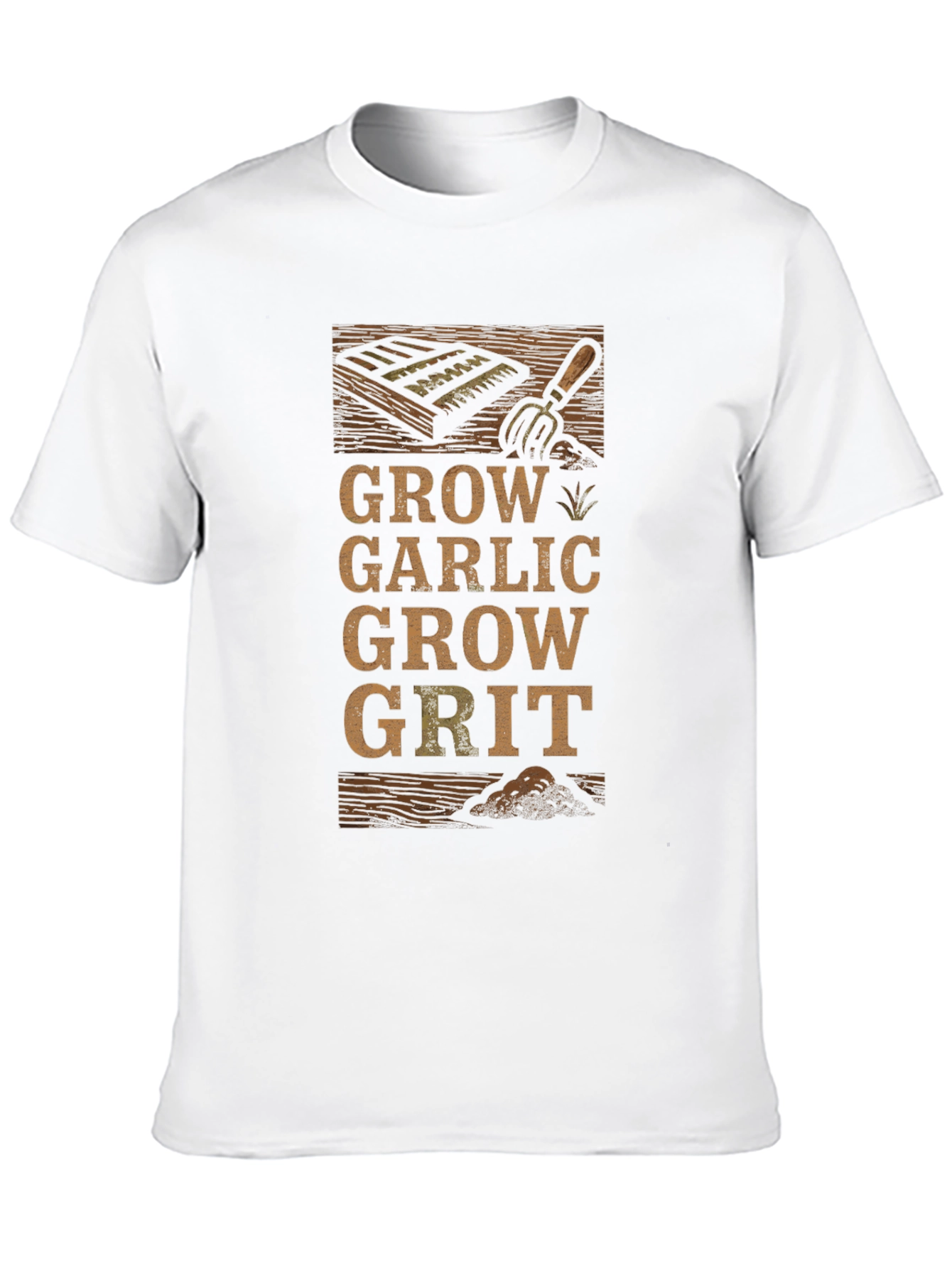 Grow Garlic Grow Grit T-Shirt