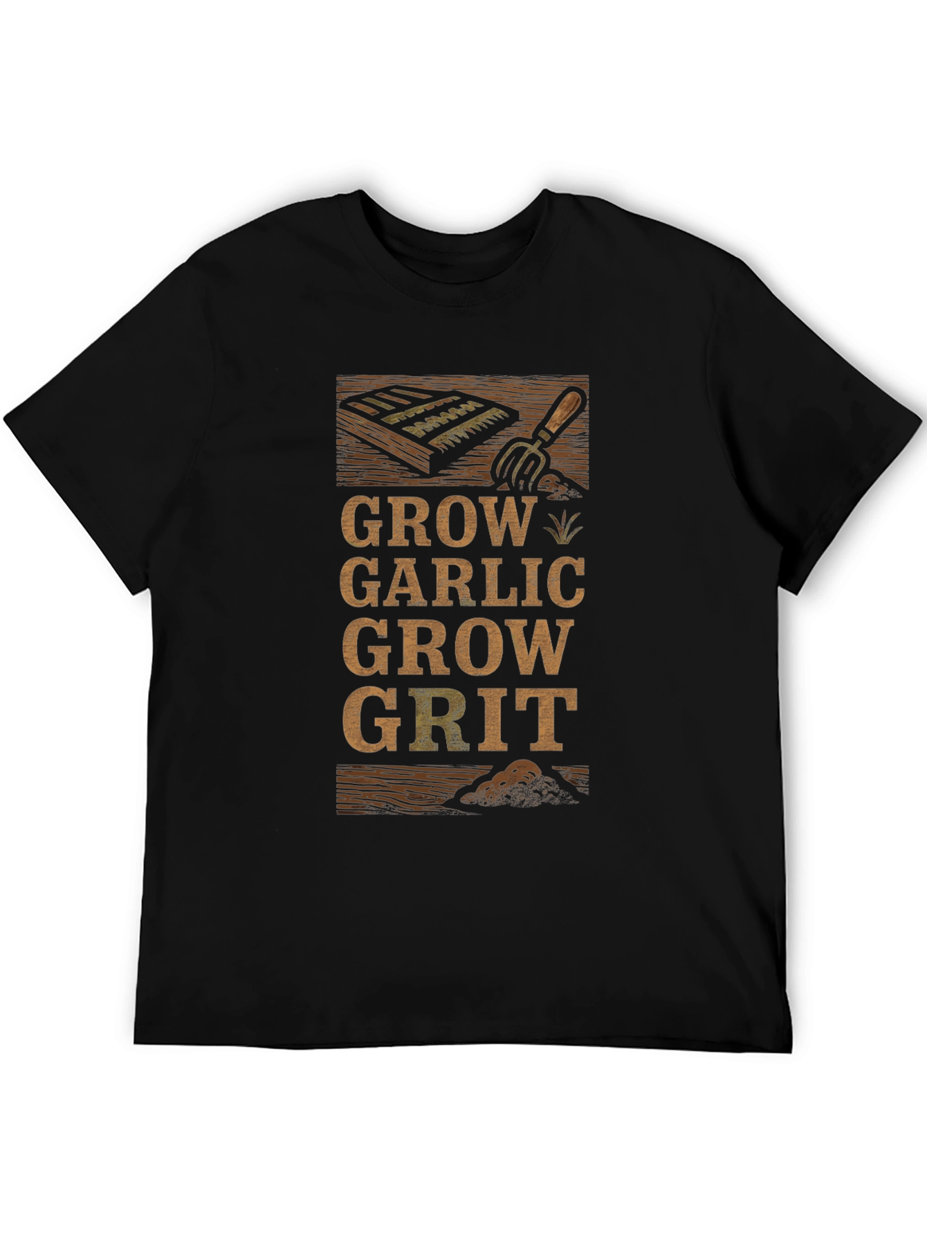 Grow Garlic Grow Grit T-Shirt