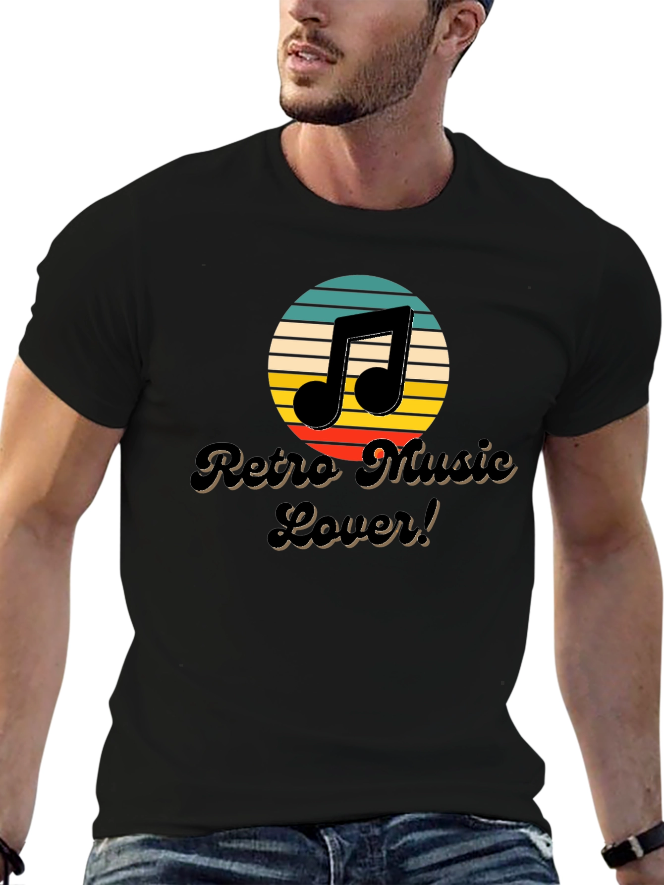 Retro Music Lover T-Shirt