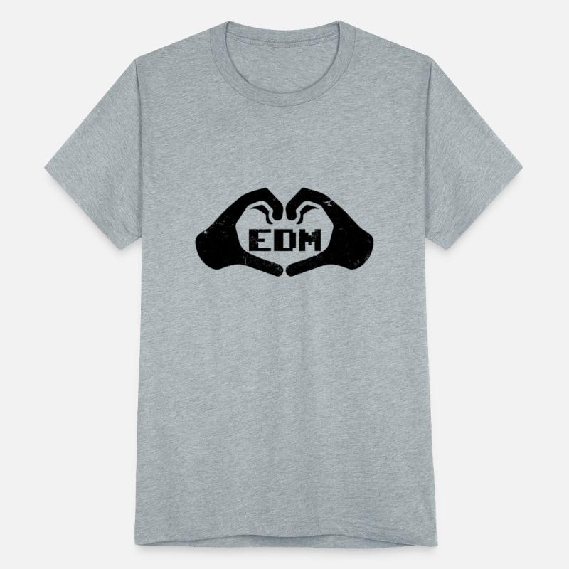 Edm Rave Hands Forming Heart Love Techno Gift