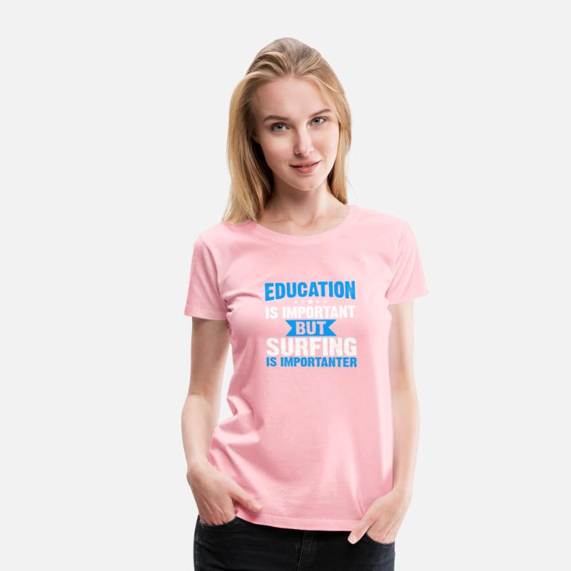 Education Is Important But Surfing Is Importanter