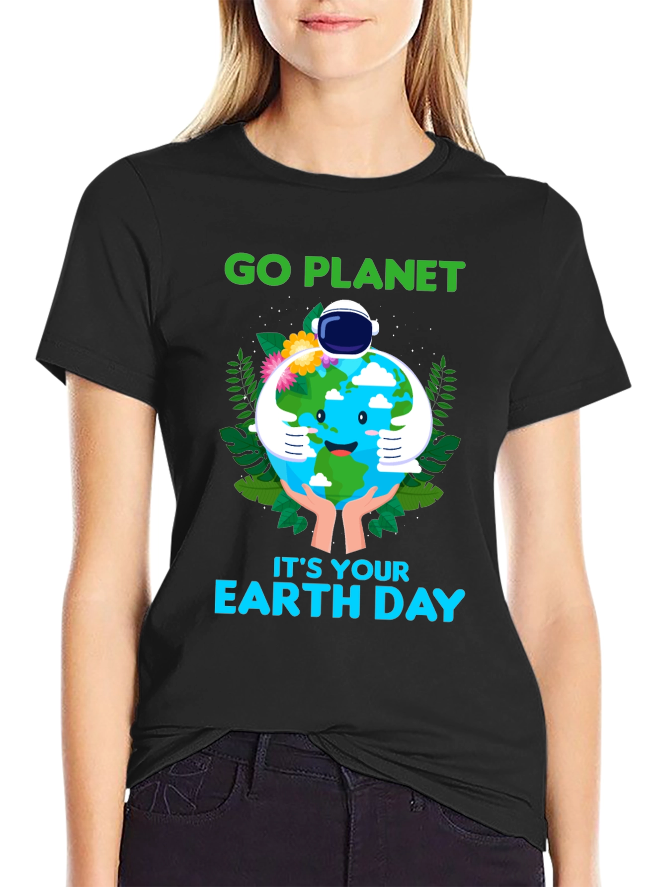 Go Planet Earth Day Graphic Tee