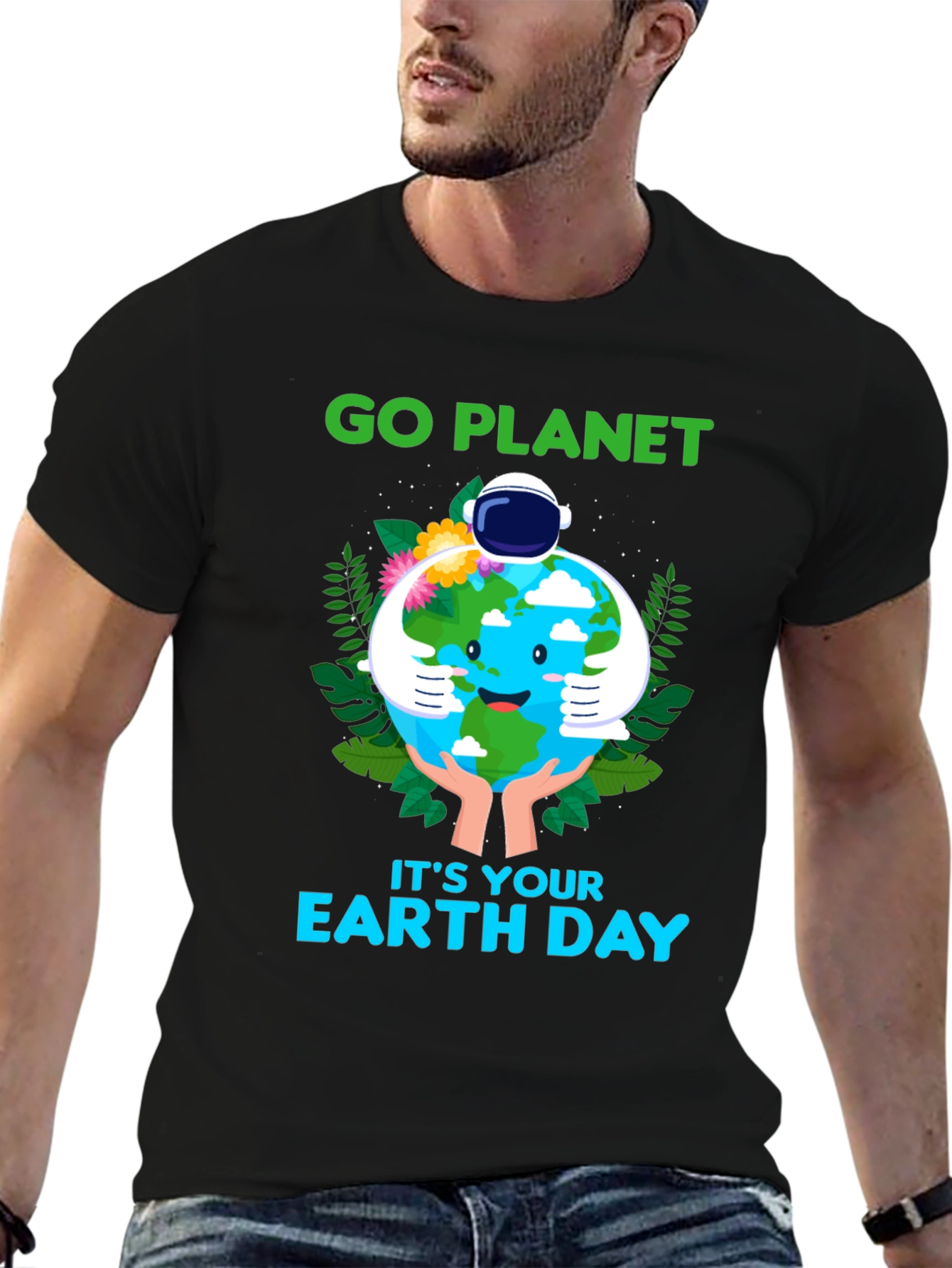 Go Planet Earth Day Graphic Tee