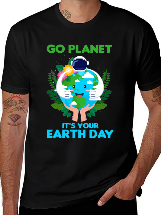 Go Planet Earth Day Graphic Tee