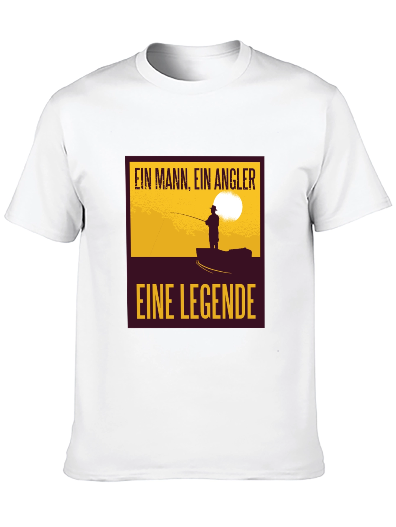 Angler Legend T-Shirt - Fishing Graphic Tee
