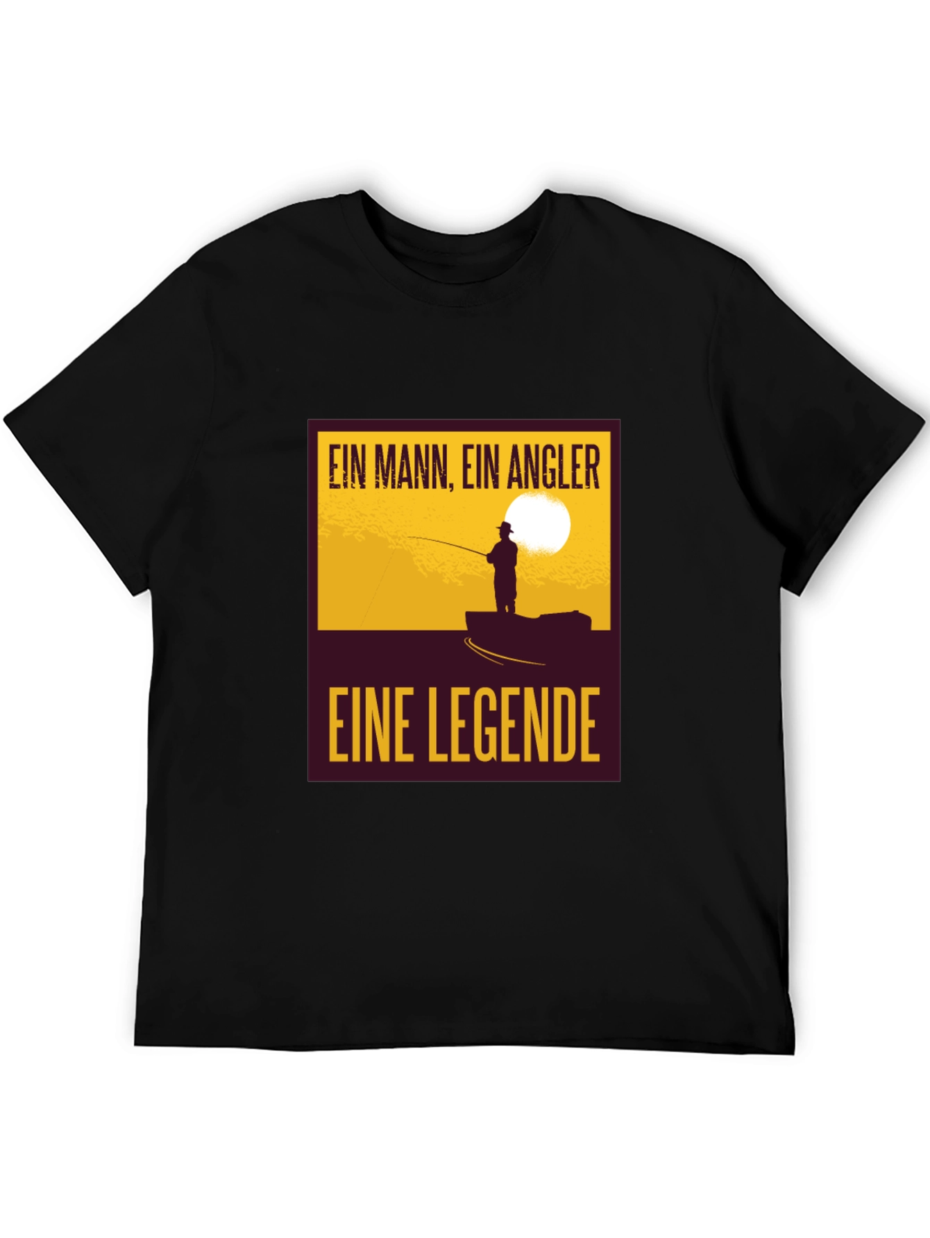 Angler Legend T-Shirt - Fishing Graphic Tee