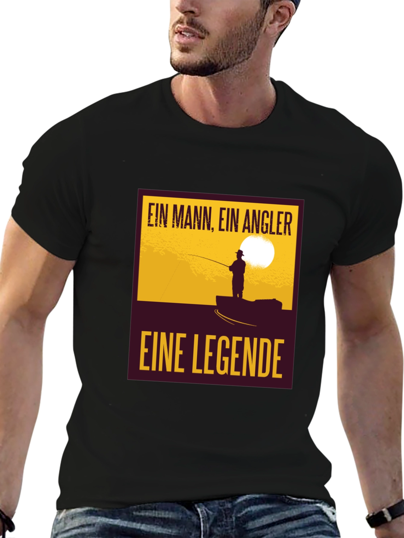 Angler Legend T-Shirt - Fishing Graphic Tee